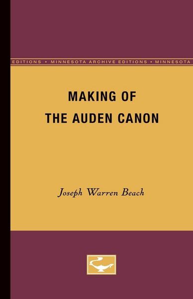 Produktbild: Making of the Auden canon