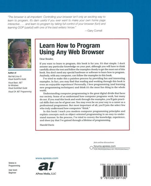 Produktbild: Learn How to Program Using Any Web Browser