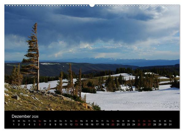 Produktbild: Wyoming! (Wandkalender 2026 DIN A2 quer), CALVENDO Monatskalender