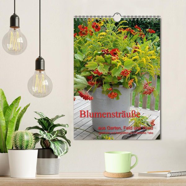 Produktbild: Blumenstr&auml;u&szlig;e aus Garten, Feld und Wald (Wandkalender 2026 DIN A4 hoch), CALVENDO Monatskalender