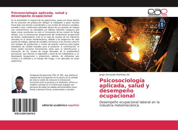 Produktbild: Psicosociolog&iacute;a aplicada, salud y desempe&ntilde;o ocupacional