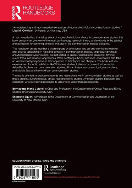 Produktbild: The Routledge Handbook of Ethnicity and Race in Communication
