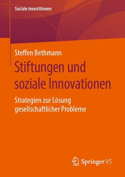 Produktbild: Stiftungen und soziale Innovationen