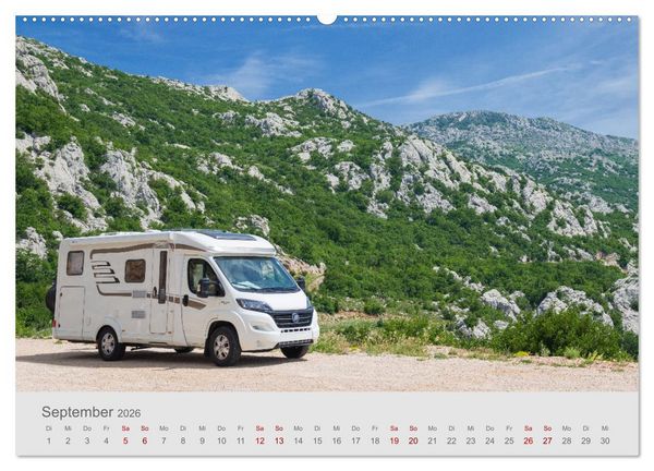 Produktbild: Abenteuer Camping in Kroatien (Wandkalender 2026 DIN A2 quer), CALVENDO Monatskalender