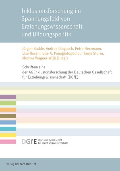Produktbild: Inklusionsforschung im Spannungsfeld von Erziehungswissenschaft und Bildungspolitik