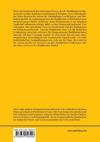 Produktbild: Entwicklungen des Buddhismus im zwanzigsten Jahrhundert in Indonesien