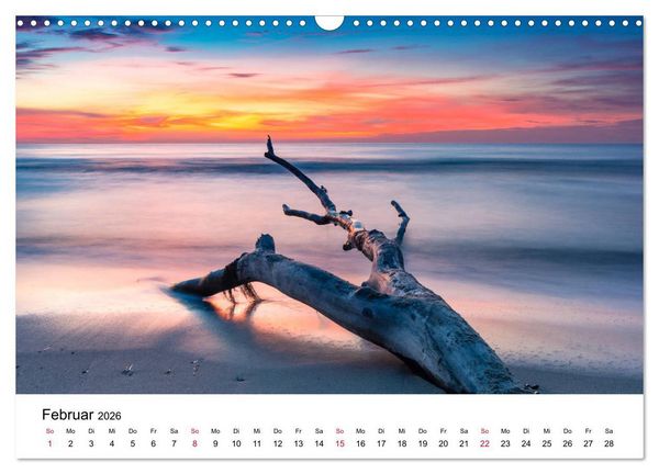 Produktbild: Fischland-Dar&szlig; - Stimmungsvolle Augenblicke (Wandkalender 2026 DIN A3 quer), CALVENDO Monatskalender