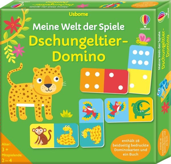 Produktbild: Meine Welt der Spiele: Dschungeltier-Domino