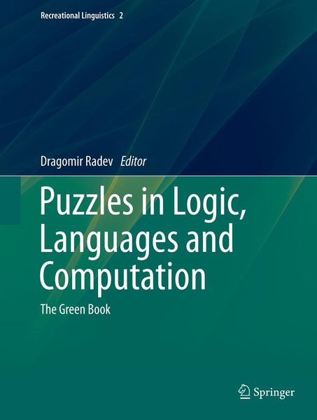 Produktbild: Puzzles in Logic, Languages and Computation