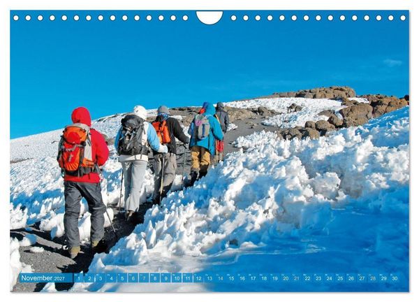 Produktbild: Entdeckungen am Kilimandscharo (Wandkalender 2027 DIN A4 quer), CALVENDO Monatskalender