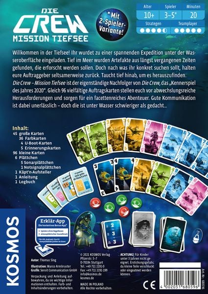Produktbild: Die Crew Mission Tiefsee