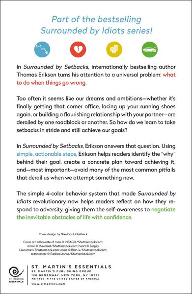 Surrounded by Setbacks: Turning Obstacles Into Success (When Everything Goes  to Hell) [The Surrounded by Idiots Series]' von 'Thomas Erikson' -  'Taschenbuch' - '978-1-250-86213-6