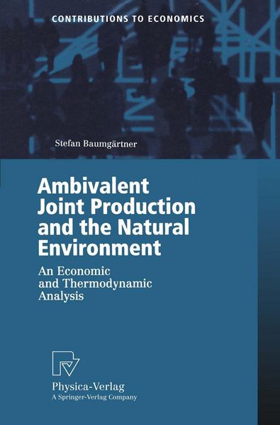 Produktbild: Ambivalent Joint Production and the Natural Environment