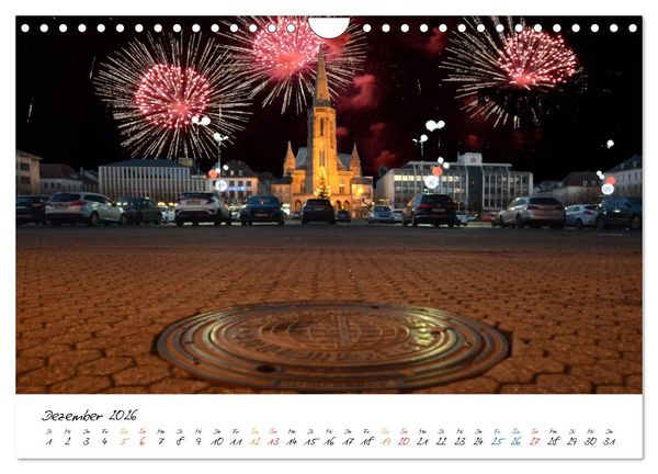 Produktbild: Saarlouis - Stadt des Sonnenk&ouml;nigs (Wandkalender 2026 DIN A4 quer), CALVENDO Monatskalender