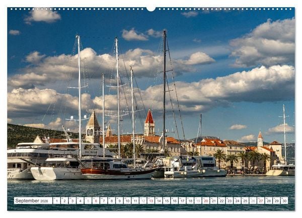 Produktbild: Kroatien - Welterbe Trogir (Wandkalender 2026 DIN A2 quer), CALVENDO Monatskalender
