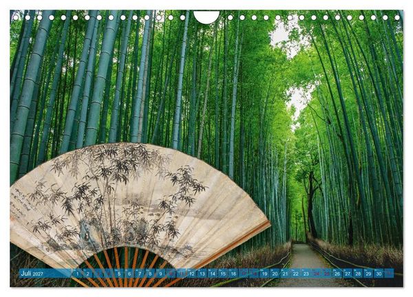 Produktbild: JAPAN Kunst & Tradition (Wandkalender 2027 DIN A4 quer), CALVENDO Monatskalender
