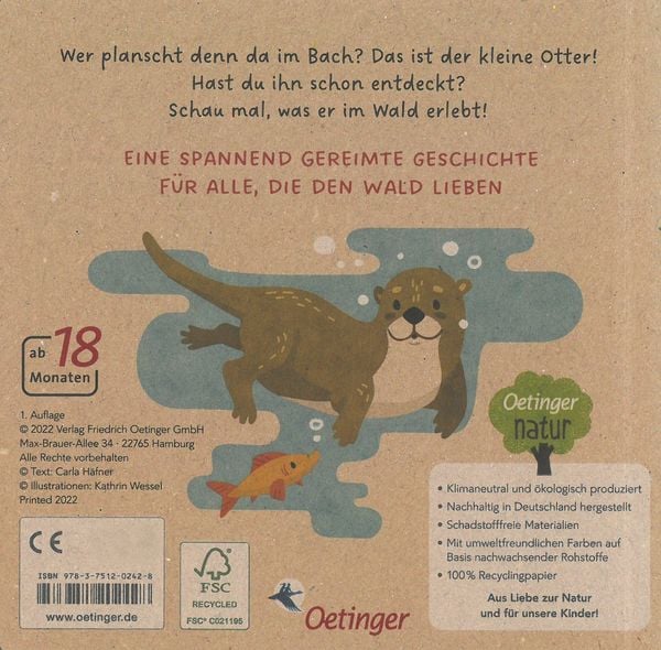 Produktbild: Meine Waldfreunde. Der kleine Otter