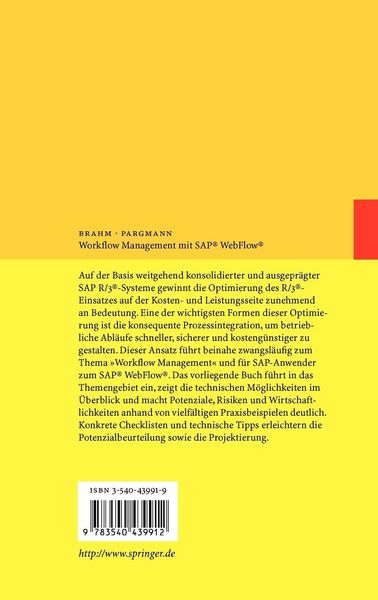Produktbild: Workflow Management mit SAP&reg; WebFlow&reg;