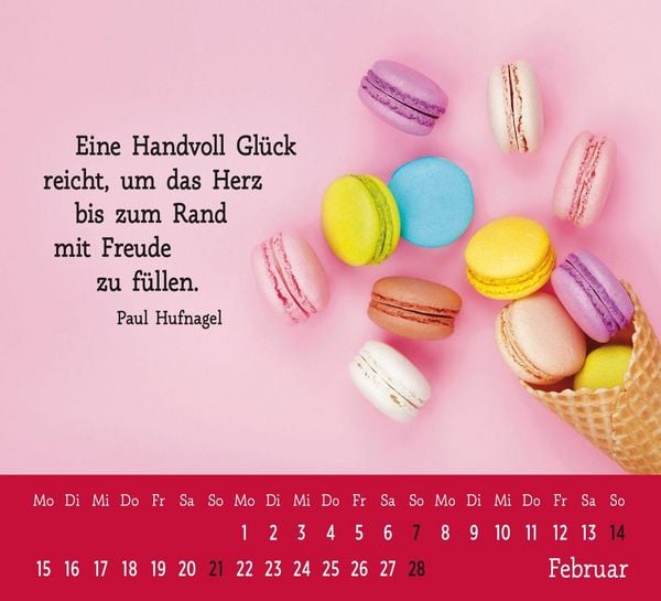 Produktbild: Mini-Kalender 2027: Der kleine Herzenswunschkalender