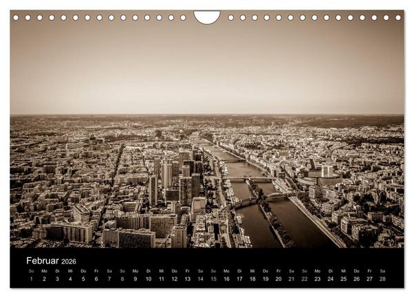Produktbild: Paris (Wandkalender 2026 DIN A4 quer), CALVENDO Monatskalender