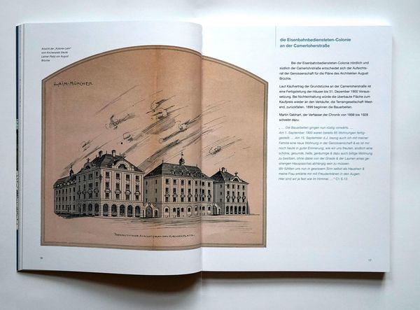 Produktbild: Die ersten Eisenbahner-Colonien in Laim