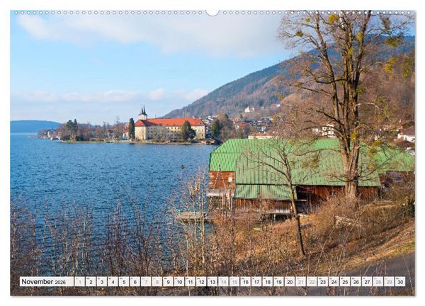 Produktbild: Es is so schee am Tegernsee (Wandkalender 2026 DIN A2 quer), CALVENDO Monatskalender