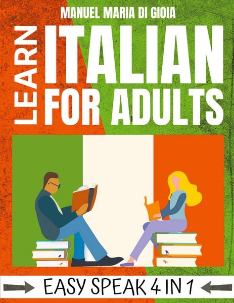 Produktbild: Learn Italian for Adults - Easy Speak 4 in 1