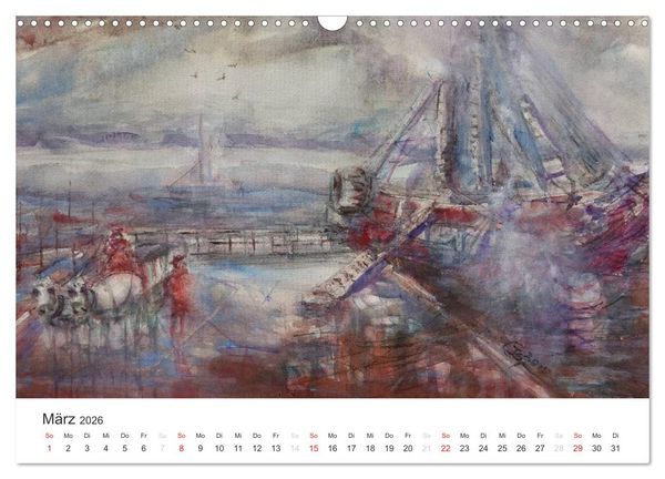 Produktbild: Die Atmosph&auml;re des Impressionismus (Wandkalender 2026 DIN A3 quer), CALVENDO Monatskalender