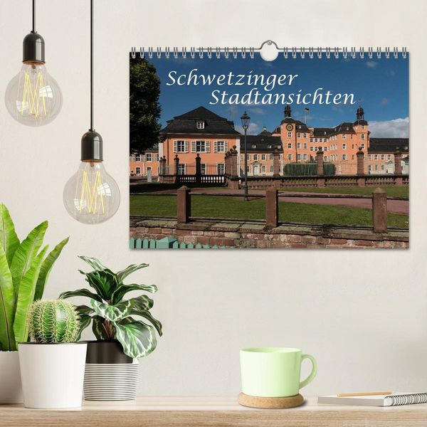 Produktbild: Schwetzinger Stadtansichten (Wandkalender 2026 DIN A4 quer), CALVENDO Monatskalender