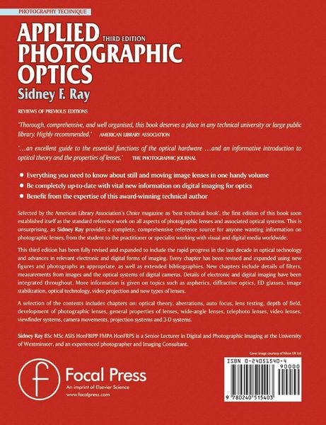 Produktbild: Applied Photographic Optics