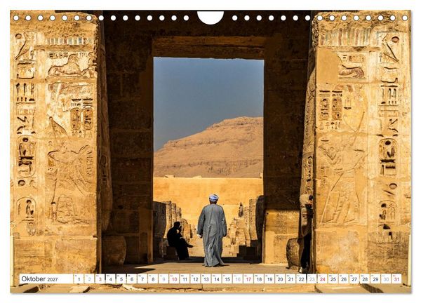 Produktbild: &Auml;gypten - Karnak, die thebanische Nekropole und Luxor (Wandkalender 2027 DIN A4 quer), CALVENDO Monatskalender