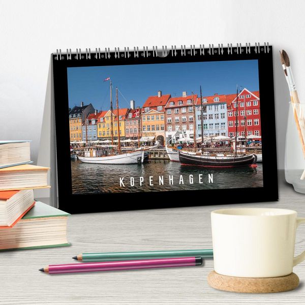 Produktbild: Kopenhagen (Tischkalender 2026 DIN A5 quer), CALVENDO Monatskalender