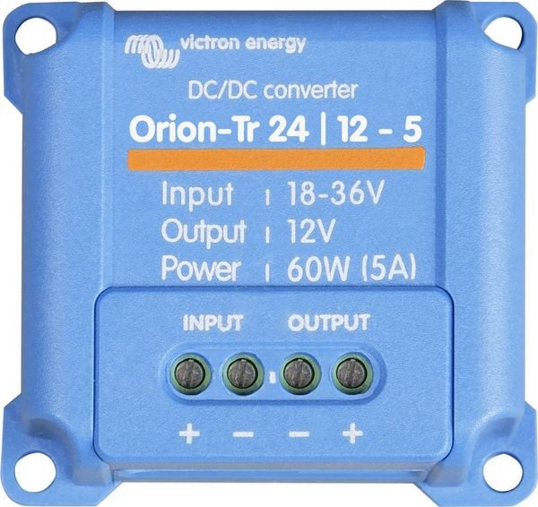 Produktbild: Victron Energy Orion-Tr 24/12-5 DC/DC-Wandler 24 V/DC - 12.5 V/DC/7A 60W