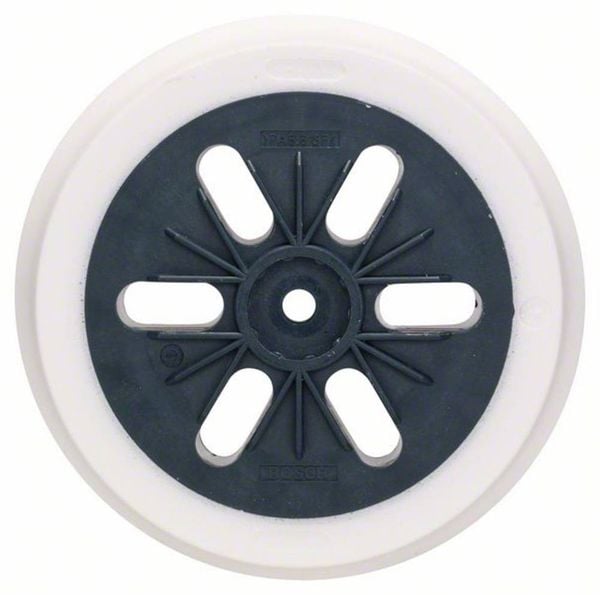 Bosch Accessories 2608601116 Schleifteller hart, 150 mm Durchmesser 150 mm Passend für (Details) Exzenterschleifer GEX 125-150 AVE, GEX 150 AC, GEX