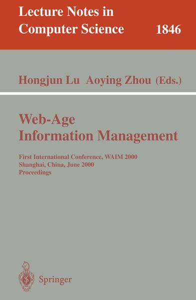 Produktbild: Web-Age Information Management