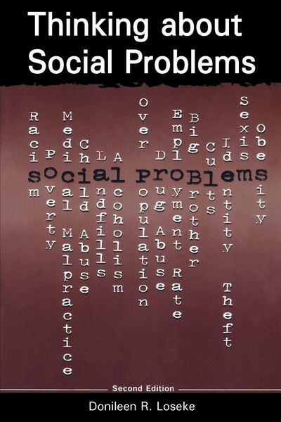 Produktbild: Thinking about Social Problems: An Introduction to Constructionist Perspectives
