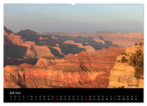 Produktbild: United States National Parks (Wandkalender 2026 DIN A2 quer), CALVENDO Monatskalender