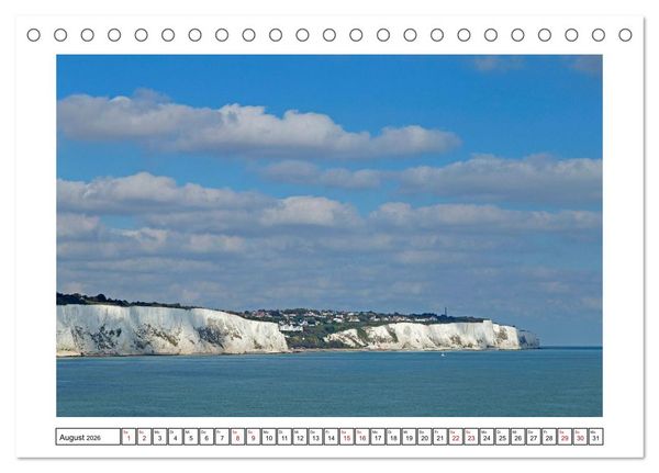 Produktbild: Sehenswertes in Englands S&uuml;den (Tischkalender 2026 DIN A5 quer), CALVENDO Monatskalender