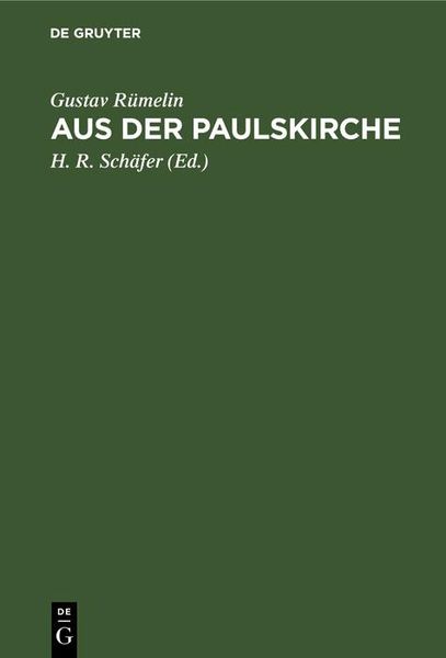 Produktbild: Aus der Paulskirche