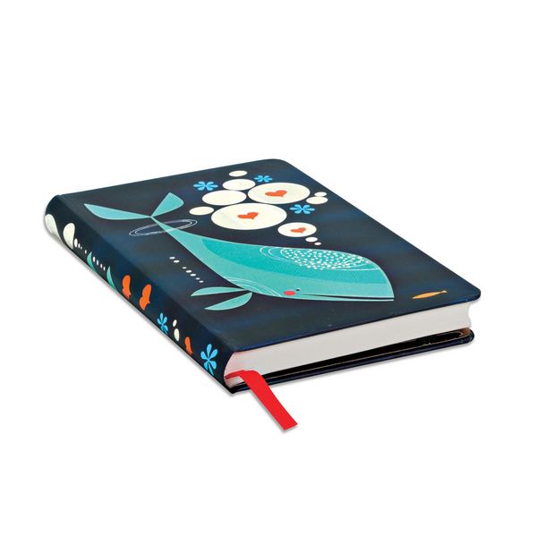 Produktbild: Hardcover Notizbuch Wal und Freund, Mini, Unliniert