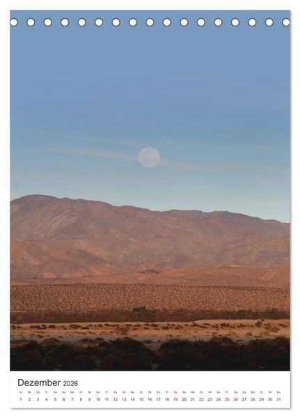 Produktbild: Palm Springs - Immer der Sonne nach. (Tischkalender 2026 DIN A5 hoch), CALVENDO Monatskalender