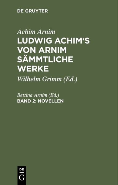 Produktbild: Novellen, Band 2