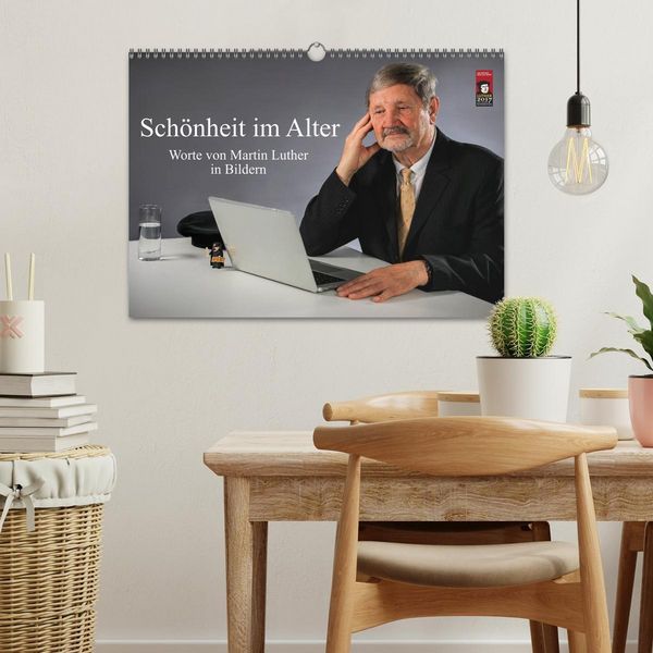 Produktbild: Sch&ouml;nheit im Alter - Worte von Martin Luther in Bildern (Wandkalender 2026 DIN A3 quer), CALVENDO Monatskalender