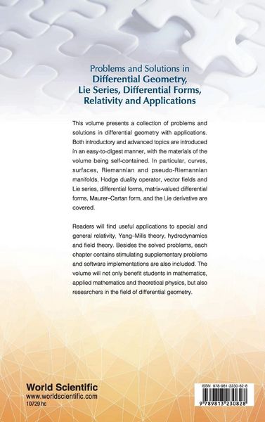 Produktbild: Prob & Sol in Diff Geom, Lie Series, Differ Forms, Relativ