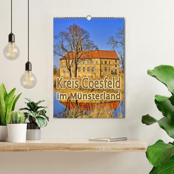 Produktbild: Kreis Coesfeld im M&uuml;nsterland (Wandkalender 2026 DIN A3 hoch), CALVENDO Monatskalender