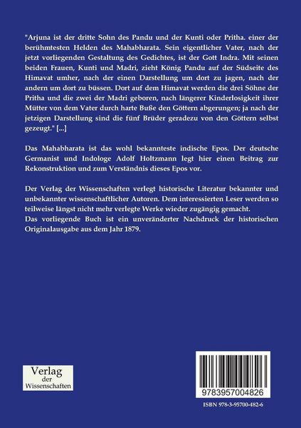 Produktbild: Arjuna - ein Beitrag zur Rekonstruktion des Mahabharata