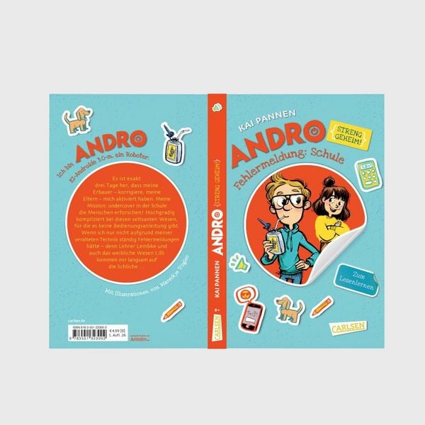 Produktbild: Andro, streng geheim! &ndash; Fehlermeldung: Schule