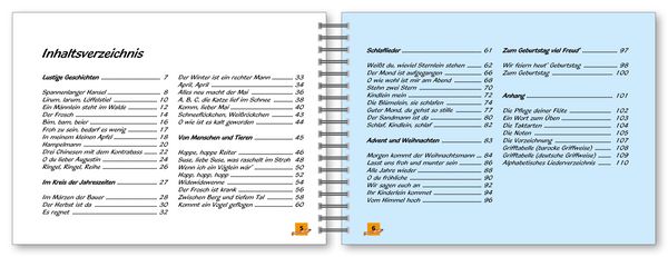 Produktbild: Voggy's Blockfl&ouml;ten-Liederbuch