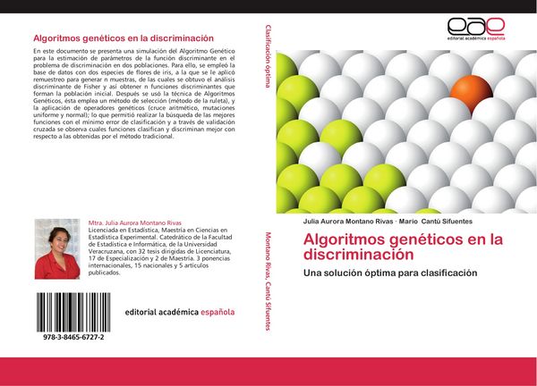Produktbild: Algoritmos gen&eacute;ticos en la discriminaci&oacute;n