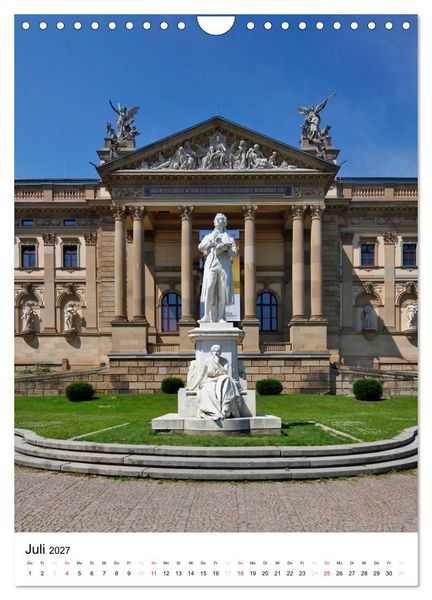 Produktbild: Wiesbaden Kalender 2027 Bilder vom Frankfurter Taxifahrer Petrus (Wandkalender 2027 DIN A4 hoch), CALVENDO Monatskalender
